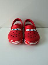Load image into Gallery viewer, Lightning McQueen Crocs Size 8C
