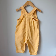 Load image into Gallery viewer, Vintage BabyGap Yellow Cotton Overalls 12-18M
