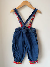 Load image into Gallery viewer, Vintage Znuk Lined Denim Overalls Made in France 18M
