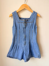 Load image into Gallery viewer, Vintage Reckless! 90’s Denim Square Neck Romper Size 4T
