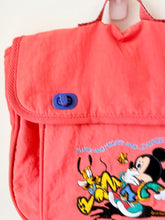 Load image into Gallery viewer, Vinage Mickey, Pluto &amp; The Bees Nylon Backpack
