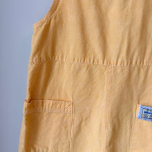 Load image into Gallery viewer, Vintage BabyGap Yellow Cotton Overalls 12-18M
