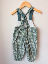 Load image into Gallery viewer, Vintage Mini Mexx Gingham Overalls 18M
