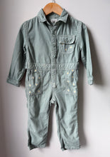 Load image into Gallery viewer, Gymboree Daisy Embroidered Utility Suit 2T
