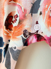 Load image into Gallery viewer, Posh Peanut Bamboo Rose Romper 9-12M
