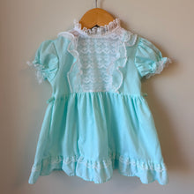Load image into Gallery viewer, Vintage Sears Permanent Press Lace Collar Dress 18M
