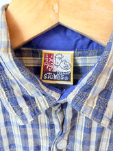 Load image into Gallery viewer, Bobby Stix ‘N Danny Stones Plaid Button Up Size Six
