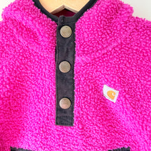 Load image into Gallery viewer, Carhartt Long-Sleeve Fleece Quarter-Snap Sweatshirt 2T
