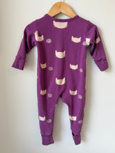 Load image into Gallery viewer, Parade Organics Cat Print Romper 6-12M
