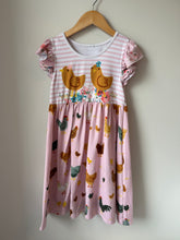 Load image into Gallery viewer, Penelope Plumm Chicken Dress Size 7
