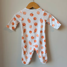 Load image into Gallery viewer, Pumpkin Footie 0-3M
