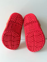 Load image into Gallery viewer, Lightning McQueen Crocs Size 9C
