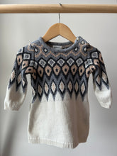 Load image into Gallery viewer, Knit Diamond Dress 6-12M
