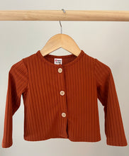 Load image into Gallery viewer, Ribbed Cardigan 12-18M
