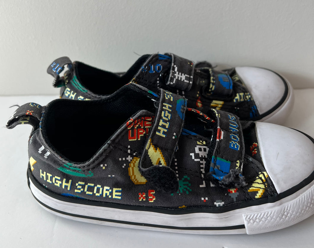 Converse Nintendo Velcro Sneakers 9C