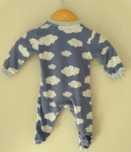 Load image into Gallery viewer, ZippyJamz Cloud Footie NB
