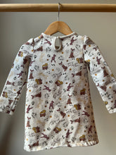 Load image into Gallery viewer, Bunny and Friends Sweater Dress 2T
