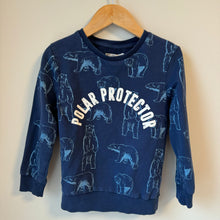 Load image into Gallery viewer, H&amp;M WWF Polar Protector Crewneck 4-5Y
