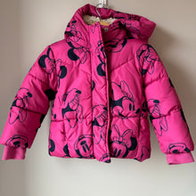 Load image into Gallery viewer, BabyGap Sherpa Lined Minnie Jacket Size 2
