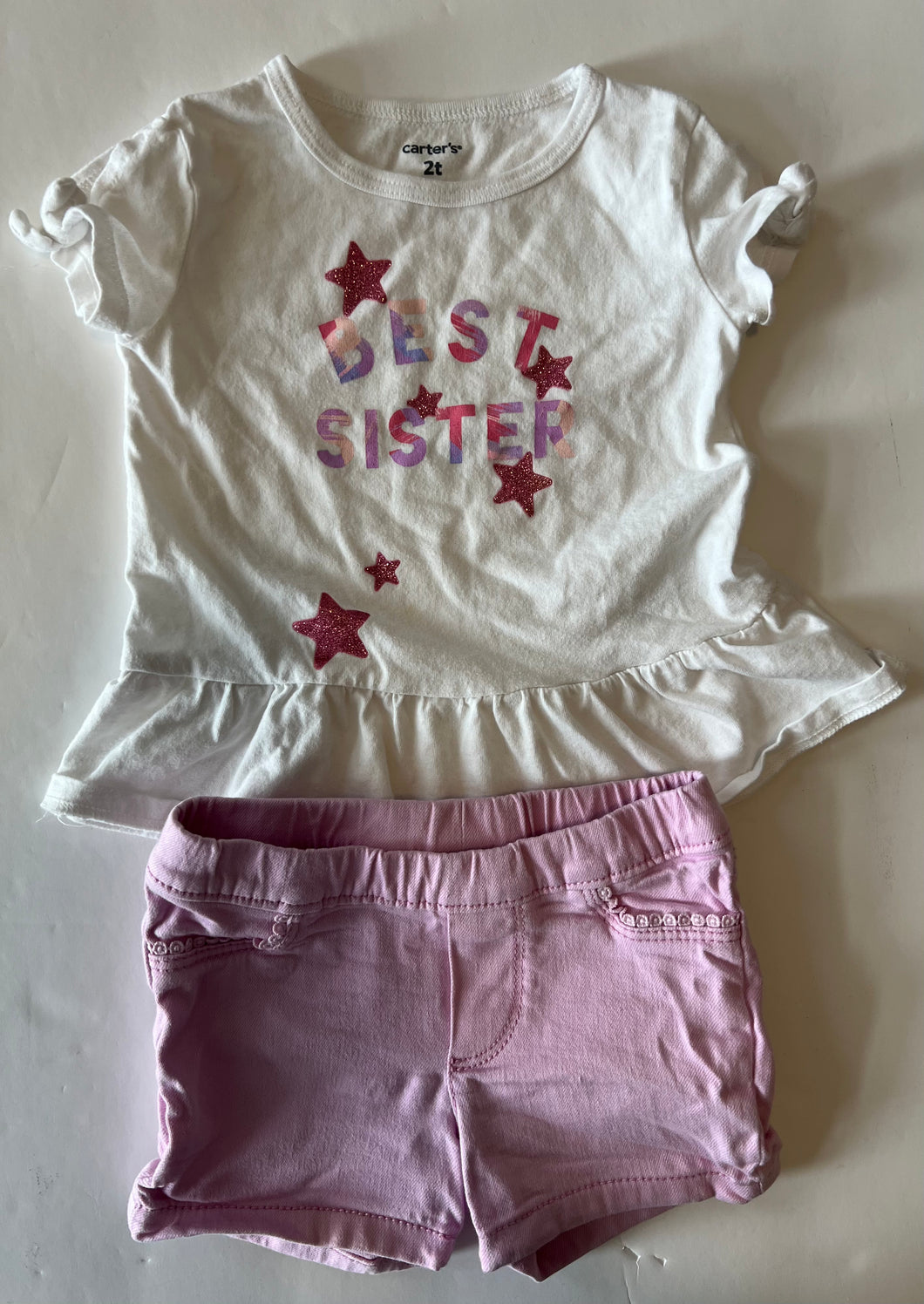 Best Sister Short Set 2T