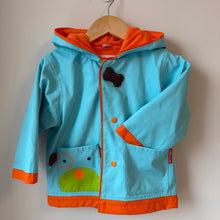 Load image into Gallery viewer, Skip Hop Puppy Hood Rain Coat Size 2
