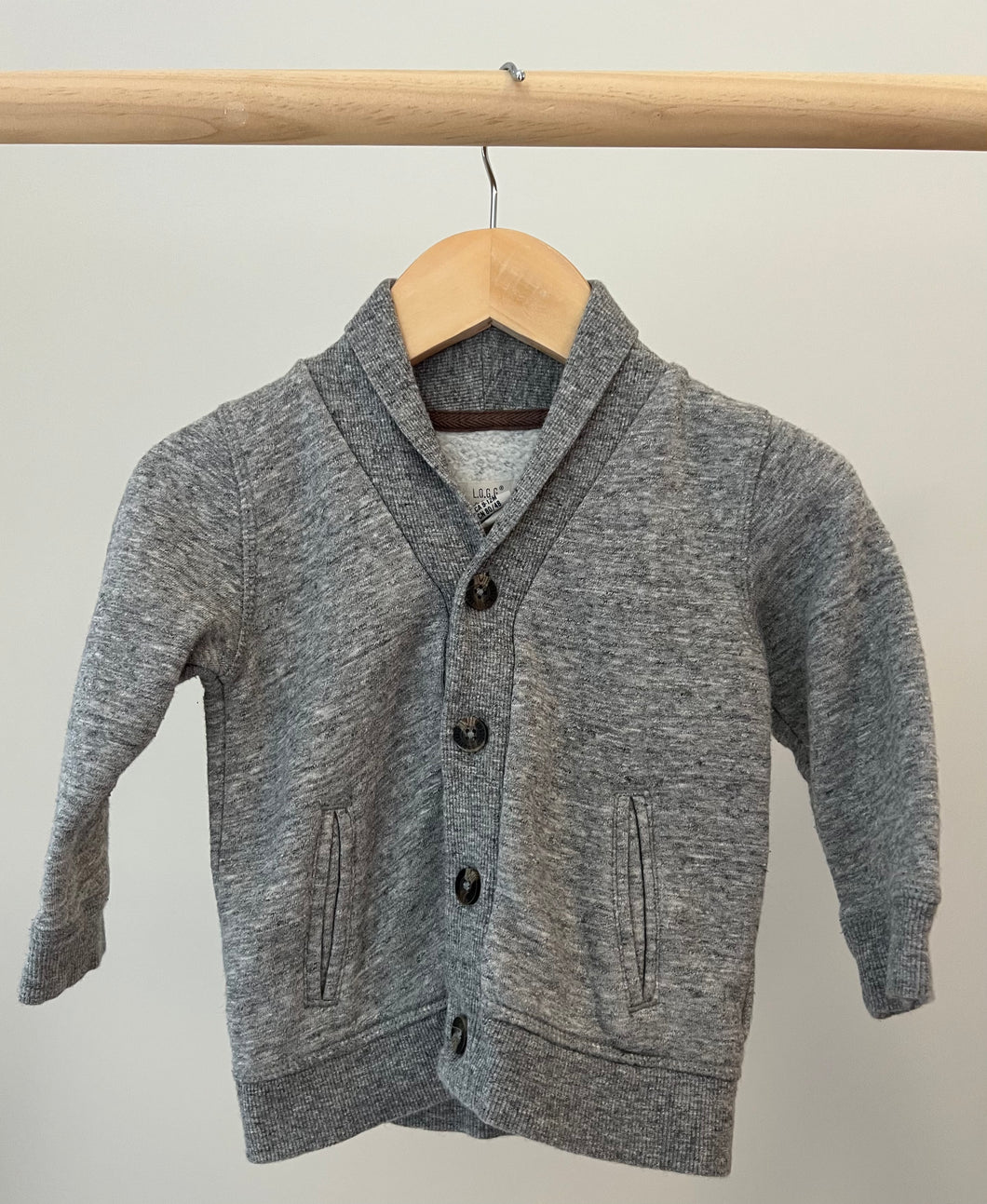 H&M Patch Cardigan 9-12M