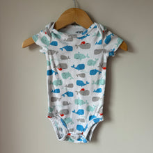 Load image into Gallery viewer, Whale Onesie 6M
