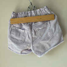 Load image into Gallery viewer, BabyGap Lavender Denim Short Size 4

