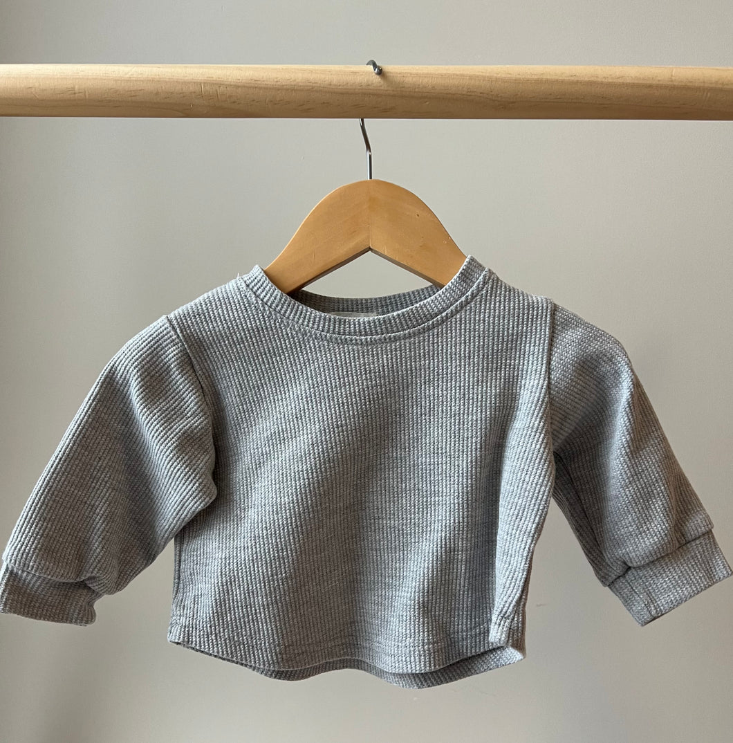 Mikki Rae Waffle Top 3-6M