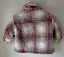 Load image into Gallery viewer, Zara Plaid Shacket 12-18M
