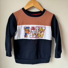 Load image into Gallery viewer, Paw Crewneck Size 3T
