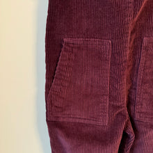 Load image into Gallery viewer, Joe Fresh Maroon Corduroy Overalls Size 2

