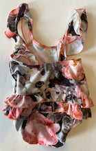 Load image into Gallery viewer, Molo Ruffle Floral Swimsuit 1.5-2Y
