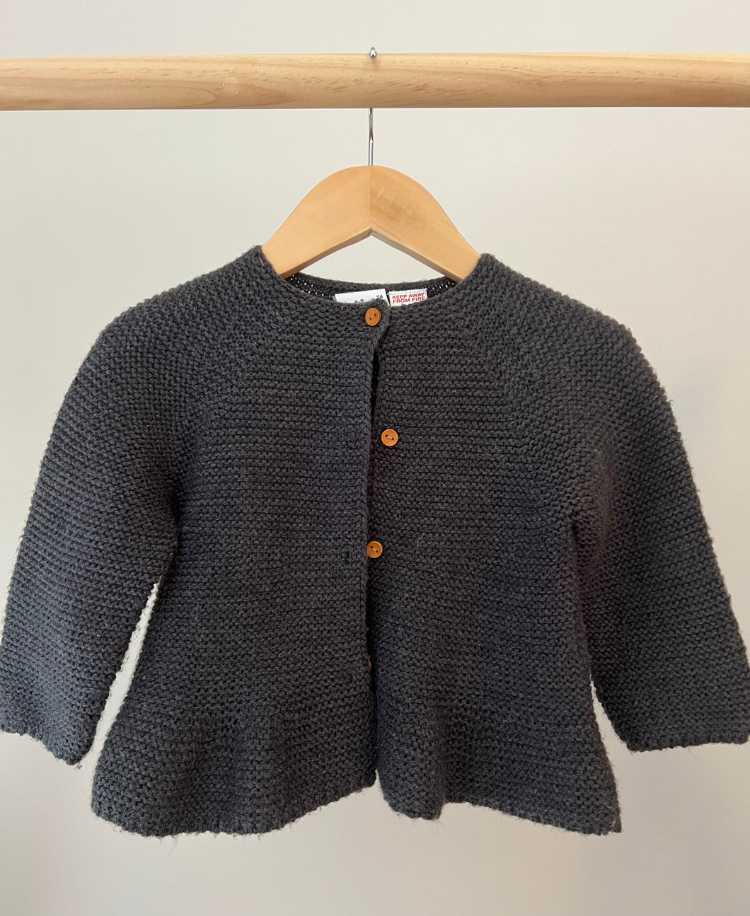 Zara Knit Cardigan 6-9M