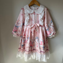 Load image into Gallery viewer, Japanese Lolita Style Corgi &amp; Strawberries Dress Size 7/8
