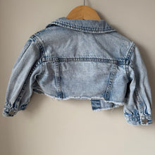 Load image into Gallery viewer, BabyGap Crop Jean Jacket 18-24M
