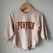 Load image into Gallery viewer, Pumpkin Spice Romper 12-18M
