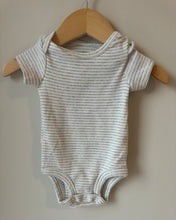 Load image into Gallery viewer, Little Planet Striped Ribbed Onesie 3M
