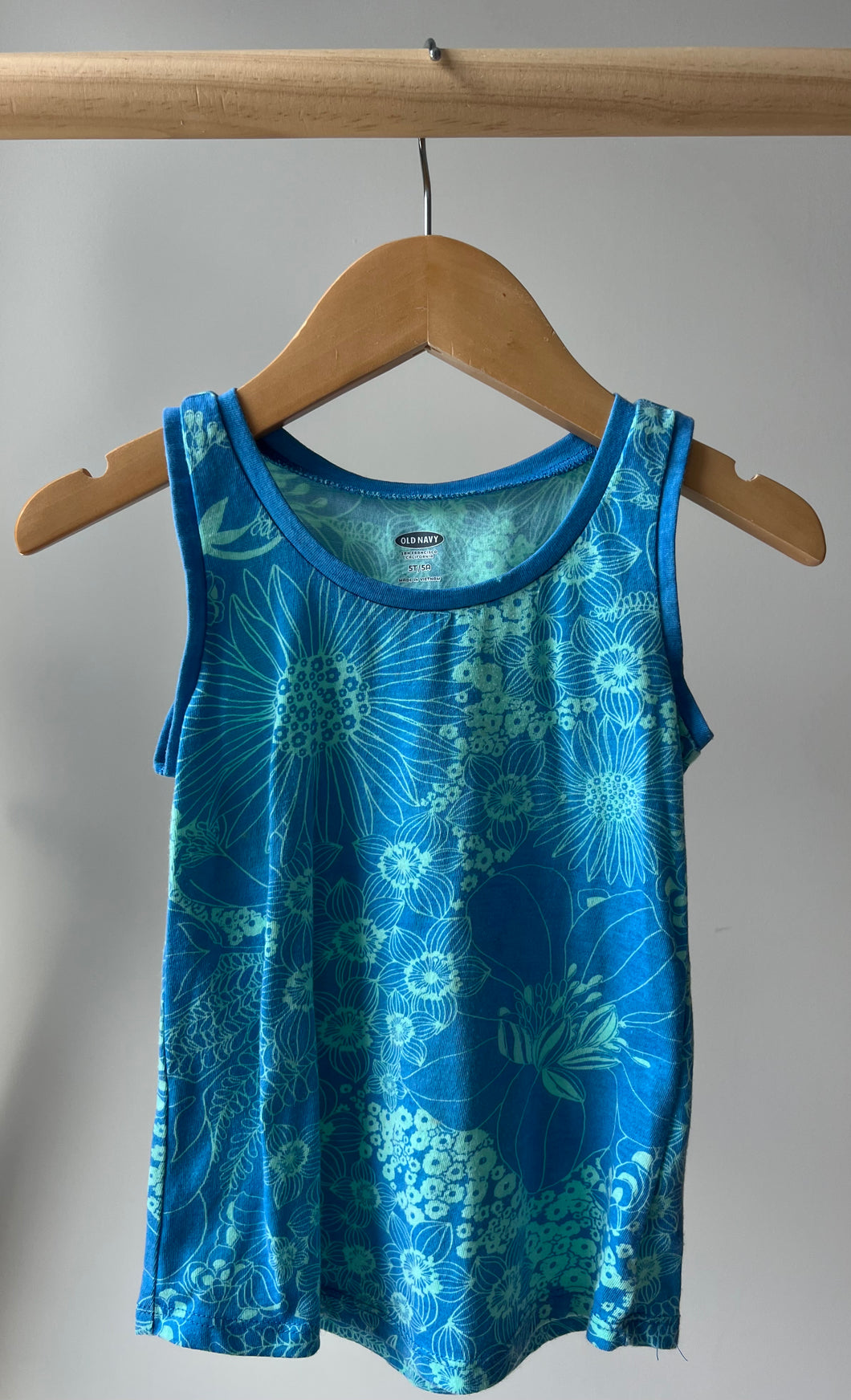 Old Navy Floral Tank 5T