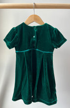 Load image into Gallery viewer, Vintage Sesame Beginnings Velour Dress 12M
