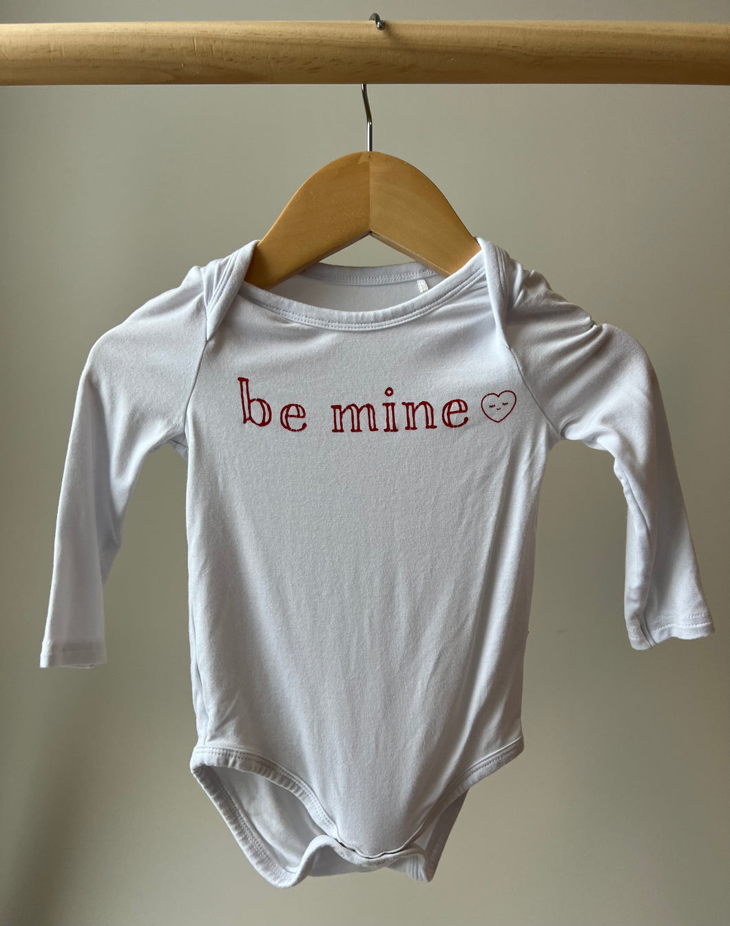 Little Sleepies Play Be Mine Bamboo Onesie 3-6M