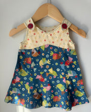 Load image into Gallery viewer, Handmade Bird Dress 6-12M
