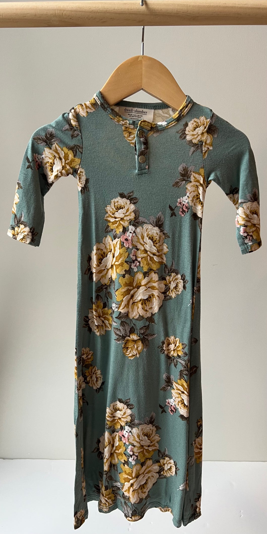 Dwell + Slumber Bamboo Gown 0-3M