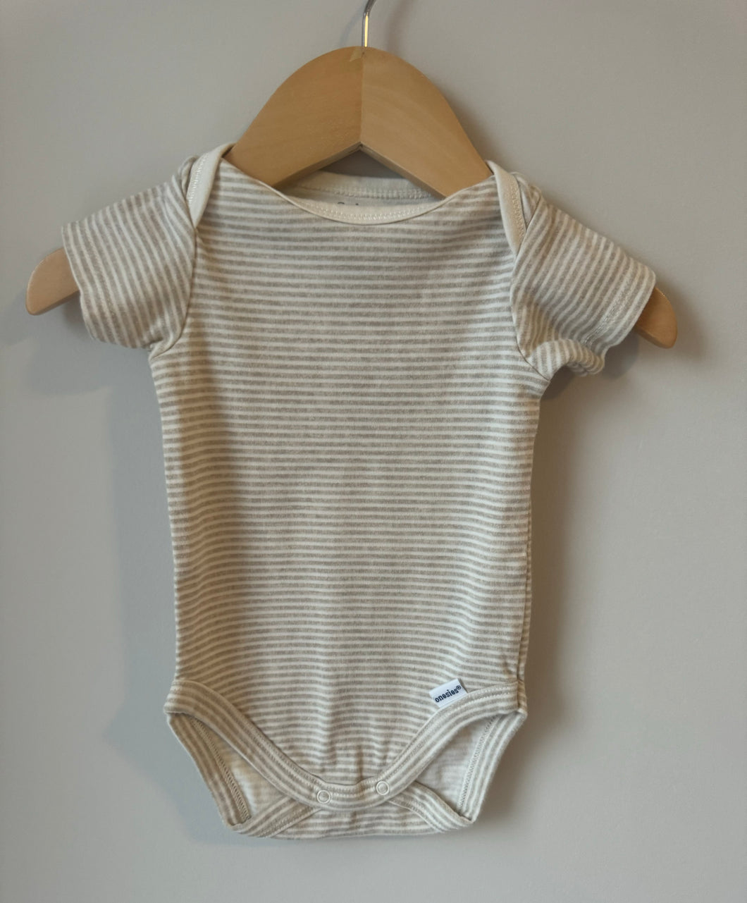 Gerber Organic Stripe Onesie NB