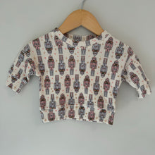 Load image into Gallery viewer, Dear Aspen Nutcracker Waffle Crewneck 0-3M
