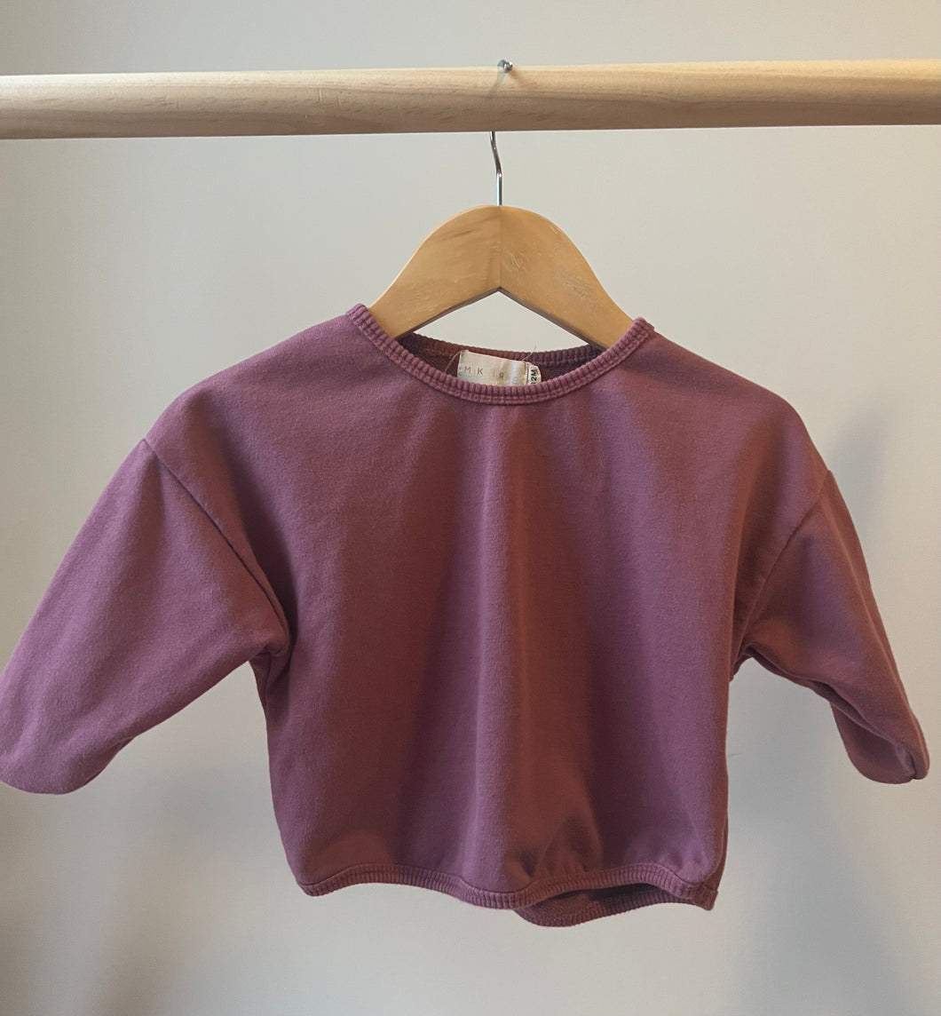 Mikki Rae Mauve Top 6-12M