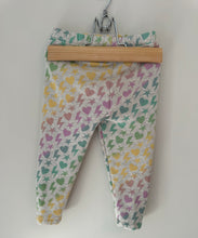 Load image into Gallery viewer, BabyGap Rainbow Heart Pants 2Y
