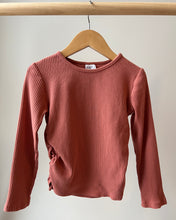 Load image into Gallery viewer, Zara Rouched Ribbed Top Size 7

