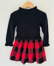 Load image into Gallery viewer, BabyGap Flannel Sweater Dress Size 3
