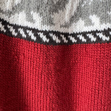 Load image into Gallery viewer, Vintage Dino Collar Knit Sweater Size 8
